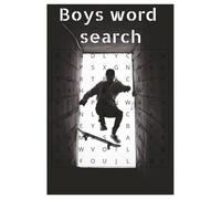 Boys word search: Word Search Games for Kids, Boys, and Puzzle Lovers