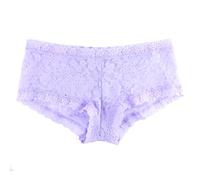 Boyshort de encaje diario Hanky Panky (771201P), Flor de lila., XS