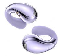Boytond Auriculares ultra abiertos, cómodos auriculares de conducción ósea con clip, auriculares abiertos sobre la oreja con construcción impermeable para correr, entrenamientos de gimnasio y deportes