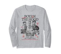 Boyz n The Hood Black and White Photos and Stars Retro Movie Manga Larga