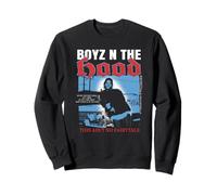 Boyz n The Hood Old English Blue Tone Portrait 90's Movie Sudadera