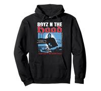 Boyz n The Hood Old English Blue Tone Portrait 90's Movie Sudadera con Capucha