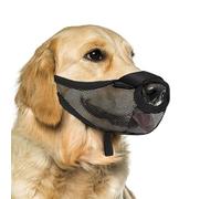 Bozal ajustable para perros pequeños a grandes, tela de red suave, transpirable, evita mordeduras de actividades al aire libre, cubierta bucal para mascotas