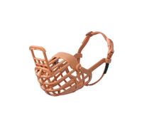 BOZAL DE CESTA seguro BASKERVILLE CLASSIC - Permite jadear y beber, impide morder y hurgue, ideal para perros de nariz larga, bozal de adiestramiento transpirable para perros pequeños (Talla 2)