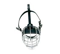 Bozal de alambre recubierto de polímero, cesta de alambre, bozal de metal fuerte para pastor alemán, labrador y otros perros pequeños