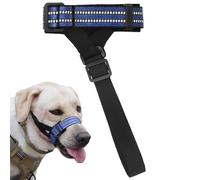 Bozal de nailon para perro, cómodo para evitar mordeduras, suministros de entrenamiento para perros grandes para el hogar, jugar al aire libre, caminar, viajar, fotografía