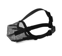 Bozal de Nailon Transpirable for Perros pequeños, medianos y Grandes, bozales antiladridos for Cachorros, Cubierta for máscara bucal, Apto for Accesorios, bozal XS-XL Pitbull (Color : Black, Size :