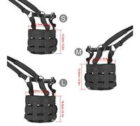 Bozal de pastoreo para Caballos Bozal de Pasto equino Ajustable y Transpirable para Ponis Burros a Dieta o propensos a cólicos fundadores Negro Rojo S M L