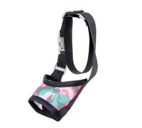 Bozal de red para mascotas para perros, protección bucal suave contra mordeduras, boquilla a prueba de alimentación