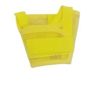 Bozal Golden Retriever & Teddy para perro, máscara antimordedura para masticar con agujero para beber para perros pequeños y medianos (amarillo, S)