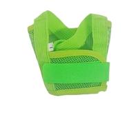 Bozal Golden Retriever & Teddy para perro, máscara antimordedura para masticar con agujero para beber para perros pequeños y medianos (verde, XL)