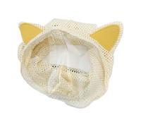 Bozal para gatos - Sombrero transpirable para gatos para el cuidado del baño, corte de uñas, hogar, interior, viajes, rascarse al aire libre