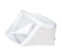 Bozal para gatos - Transpirable, transparente, suave, protector, protector facial antimordeduras para bozal de perro, manejo seguro de heridas para gatitos pequeños y medianos de todas las razas