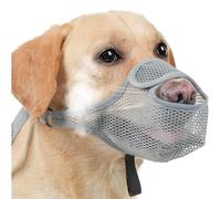 Bozal para la prevención de ladridos | ajustable, seguro, transpirable y lavable, cubierta para entrenamiento de perros y antiladridos | Malla suave adecuada para adultos, familias, amantes de los