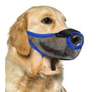 Bozal para mascotas para perros, protección bucal suave contra mordeduras, boquilla a prueba de comer, bozal para mascotas, red suave