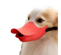 Bozal para Perro, bozal antimordedura para Mascotas con Correa Ajustable, Silicona Suave, Cubierta bucal de de Pato para Perros pequeños, medianos y Grandes