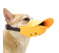 Bozal para Perro, bozal antimordedura para Mascotas con Correa Ajustable, Silicona Suave, Cubierta bucal de de Pato para Perros pequeños, medianos y Grandes