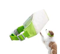 Bozal para perro, protector bucal impermeable ajustable, adorable cubierta de seguridad antimordeduras, cómodo bozal para mascotas para entrenamiento y uso al aire libre, ladrando perros