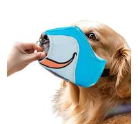 Bozal para perros antiladridos - Cubierta y transpirable, bozal antiladrido, para adiestramiento, paseos, viajes, ciudad, camping, excursiones, vacaciones y actividades al aire libre