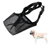Bozal para Perros - Bozal para Perro De Malla | Lamiendo Masticar Anti-Mordedura Ajustable | Máscaras Anti-Alimentación para Perros De Tamaño Pequeño A Muy Grande | Diseño Ligero Y No Irritan