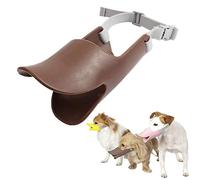 Bozal para Perros Bozal Perro Pequeño Bozales de Perro para Evitar ladrar De la Boca Hocico del Animal doméstico Hocico del Perro pequeño Brown,s