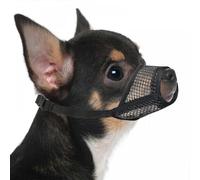 Bozal para perros, de malla suave, adecuado para perros pequeños y medianos, Chihuahua, Caniche, Husky, Labrador Retriever, bozal transpirab