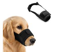 Bozal para Perros Grandes, Medianos y Pequeños - Antiladridos y Adiestramiento. Ajustable. Tallas S, M, L, XL, XXL. Evita Comer accidentalemente (L)