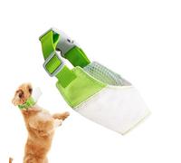 Bozal para perros ladridos, protector bucal impermeable para perro, cubierta de seguridad ajustable, antimordeduras, suministros para mascotas para perros pequeños, medianos y grandes, tamaño: S 200 g