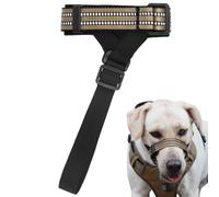 Bozal para perros, masticación no deseada para evitar que los perros tengan la reflectante | Decoración para perros de interior para el hogar, fotografía, jugar al aire libre, caminar, viajar