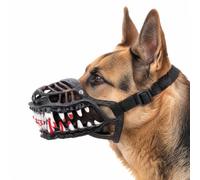 Bozal para perros medianos, bozal para perros para Halloween, haz de tu favorito el centro de la fiesta, este podría ser el divertido y genial que tu perro usará, M