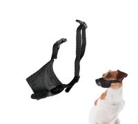 Bozal para Perros Pequeños, Bozales de Boca de Perro Transpirable Malla de Nylon Bozal Lazo Ajustable Hocico Rápido Cubierta Mascota Protector Bucal Suave para Teddy Terrier Miniature Dachshund, S