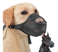 Bozal para perros, protector bucal para perro, prevención de ladridos y mordeduras transpirable, bozal para mascotas para un entrenamiento seguro, control de limpieza, ajuste cómodo para perros