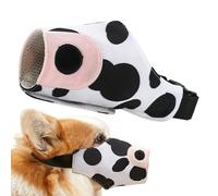 Bozal transpirable para perro, diseño de , bozal transpirable para evitar mordeduras, bucle ajustable, suave, antimordeduras, para cachorros pequeños, medianos y grandes