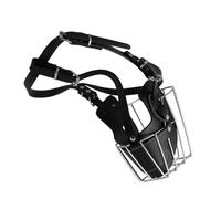 Bozales para Perros Bozal De Cesta Bozal De Jaula De Metal Pitbull con Correas Ajustables Entrenamiento para Masticar Y Ladrar Antimordeduras Bozal para Perros Dedicado para Perros Grandes