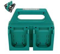 Bozdyru Soporte de batería de 4 ranuras para Makita de 18 V y 14,4 V