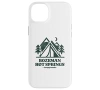Bozeman Hot Springs Campgrounds RV Tent Camping Familiar Carcasa para iPhone 14 Plus