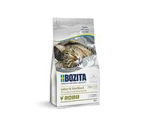 Bozita Comida Seca para Gatos de Interior y Esterilizada con Pollo - 400 g - Alimento para Gatos esterilizados para Gatos de Apartamentos esterilizados - 32% de proteína, 14% de Grasa - sin azúcar