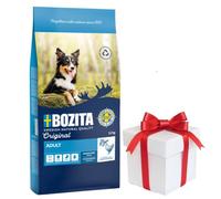 BOZITA Original Adulto 12kg + ¡Sorpresa para el Perro GRATIS!