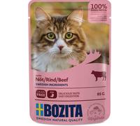 Bozita Pouch Trozos en salsa con carne de res 85gx12