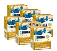 Bozita Purely Paté Adulto Ciervo - 370 g - Comida húmeda sin Cereales en Lata para Perros - con 11% de proteína y 6% de Grasa - para Todos los tamaños de Perros y Niveles de Actividad - sin azúcar y
