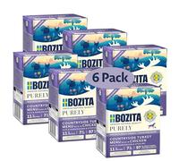 Bozita Purely Paté Puppy & Junior Pavo - 370 g - Comida húmeda sin Cereales en Lata para Perros - con 11% de proteína y 7% de Grasa - para Todos los tamaños de Perros y Niveles de Actividad - sin