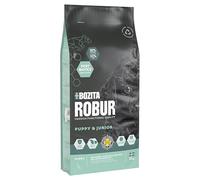 Bozita Robur Puppy & Junior Pollo 12 kg - Comida Seca para Cachorros con Alta aceptación, postbióticos sin Trigo, para Razas pequeñas y Medianas