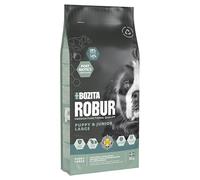 Bozita Robur Puppy & Junior XL Pollo 12 kg - Comida Seca para Cachorros con Alta aceptación, postbióticos, sin Trigo, para Razas Medianas y Grandes y Cachorros Que Quieren una Gran croqueta
