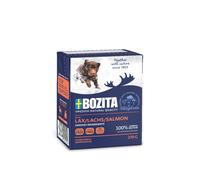 Bozita Trozos en gelatina Salmón 370gx18