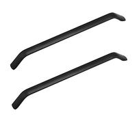 BOZONLI 2 Piezas Tiradores Cocina Negro Tiradores Armarios Tiradores para Cajones Aleación de Aluminio Tiradores Muebles (Centro del Orificio 224mm)