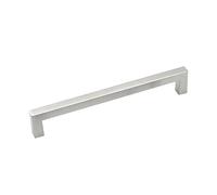 BOZONLI 2pcs 192mm Tiradores Armarios, Manillas Tiradores para Muebles Acero Inoxidable Cepillado Plata