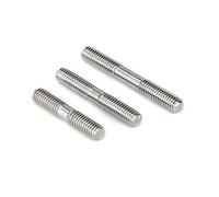 BOZONLI Acero inoxidable 304 Doble Extremo Roscado de Perno Prisionero Tornillo Perno RoscadoM8×40mm,5 pcs