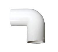 BOZONLI Aislamiento Eléctrico Cable Tubo Manguitos Tubo de PVC, Codo de 90 grados, Conector de Accesorios de Tubería Electricistas, Ø 32 mm