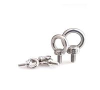 BOZONLI Anillo Del Ojo del Pernos Inoxidable Tornillos de Acero, M6*12mm,3 pack