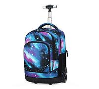 BOZONLI Bolsas Escolares Mochilas Escolares con Ruedas, Mochila Trolley Mochila Ruedas Equipaje Infantil niños Cabina de Equipaje Maleta Trolley para Niñas y Niños